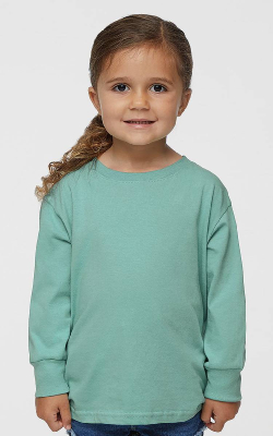 Rabbit Skins 3302 - T-shirt à manches longues en jersey fin pour tout-petits