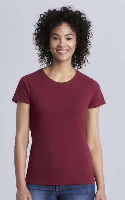 Gildan 5000L - Semi-Fitted Crewneck Ladie's 8.8 oz. T-Shirt (G500L)