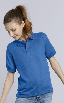 Gildan 8800B - Youth 6 oz. Polo Short Sleeve Jersey (G880B)
