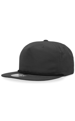 DECKY 6032 - 5 Panel High Profile Relaxed Cotton Blend Rope Hat