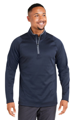 Puma Golf  631105  -  Men's Waffle Fleece Quarter-Zip