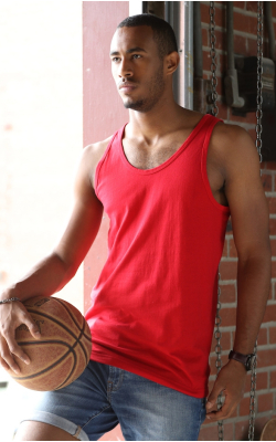 M&O 4505  -  Men Ring Spun Cotton Tank Top