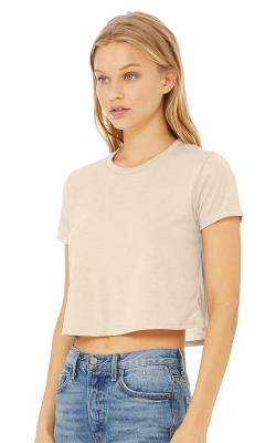 BELLA + CANVAS 8882 - Women’s Flowy Cropped Tee