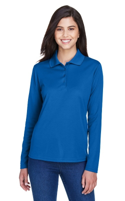 Core 365  78192  -  Ladies' Pinnacle Performance Long-Sleeve Piqu Polo