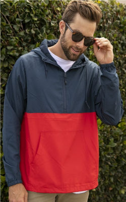 Independent Trading Co. EXP54LWP - Unisex Lightweight Quarter-Zip Windbreaker Pullover Jacket