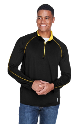 North End  88187  -  Men's Radar Quarter-Zip Performance Long-Sleeve Top