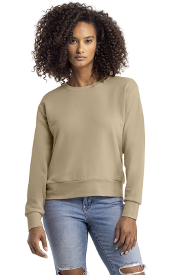 Next Level Apparel  9084  -  Ladies' Laguna Sueded Sweatshirt