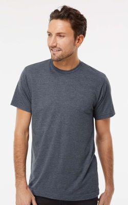 M&O 3541  -  Men's Fine Blend Blank Crew Neck Tee