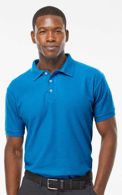 M&O 7006  -  S/S Soft Touch Polo