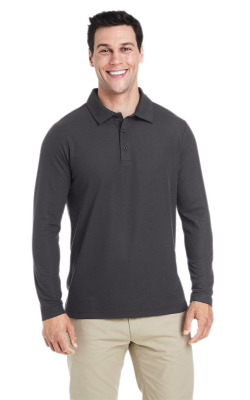 Core 365  CE112L  -  Men's Fusion ChromaSoft Long-Sleeve Pique Polo