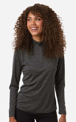 AllPro 4HM70L - Women's Pro-Lock Performance Mélange Quarter-Zip Pullover
