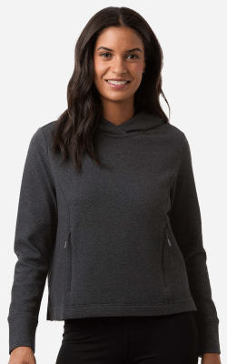 North End NE729W - Women's Spirit Textured Hooded Pullover