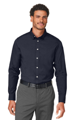 Devon & Jones  DG505  -  CrownLux Performance Men's Spencer Poplin Shirt