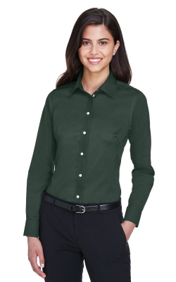 Devon & Jones  DG530W  -  Ladies' Crown Woven Collection Solid Stretch Twill