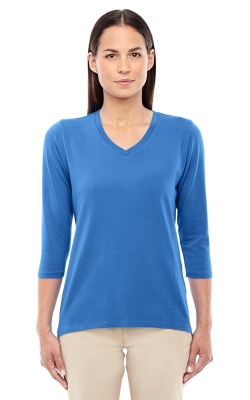 Devon & Jones DP184W - Ladie's Bracelet Length V-Neck Top