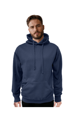 Ideal ID18500- Men's Basic long sleeve Fleece Pullover Hoodie