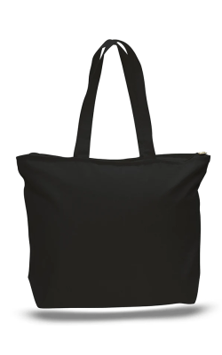 IDEAL ID600 - 20L Jumbo Heavy Canvas Zippered Tote bag 18x14x5"