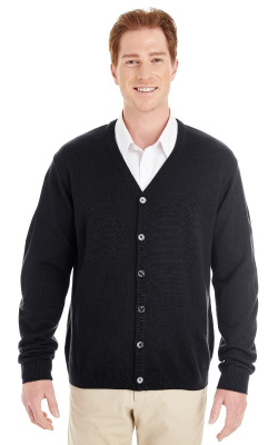 Harriton  M425  -  Men's Pilbloc V-Neck Button Cardigan Sweater