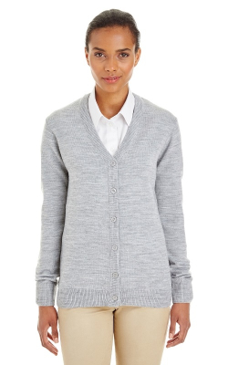 Harriton  M425W  -  Ladies' Pilbloc V-Neck Button Cardigan Sweater