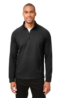 North End NE200 - Rhythm Waffle Quarter-Zip Pullover