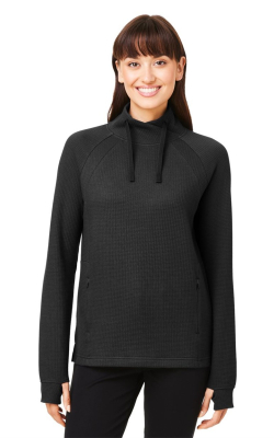 North End NE200W - Women's Rhythm Waffle Pullover