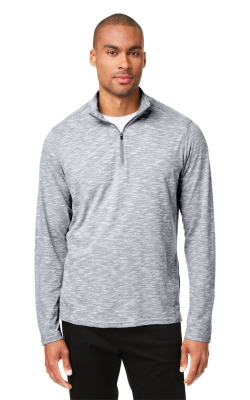North End NE415 - Eclipse Jacquard Quarter-Zip Pullover