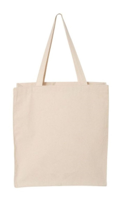 Q-TEES Q125300  -  CANVAS GUSSET SHOPPER