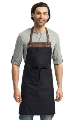 Artisan Collection by Reprime  RP123  -  Espresso Bib Apron