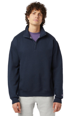 Champion  S450  -  Unisex Powerblend Quarter-Zip Pullover