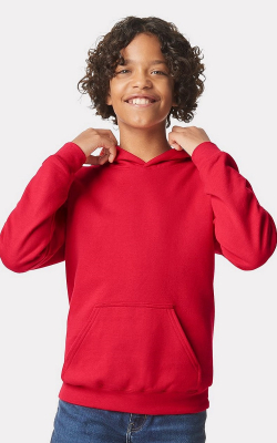 Gildan SF500B - Softstyle® Youth Midweight Hooded Sweatshirt