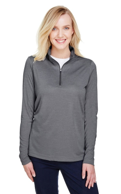 Team 365  TT31HW  -  Ladies' Zone Sonic Heather Performance Quarter-Zip