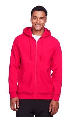Team 365  TT95  -  Adult Zone HydroSport Heavyweight Full-Zip Hooded Sweatshirt
