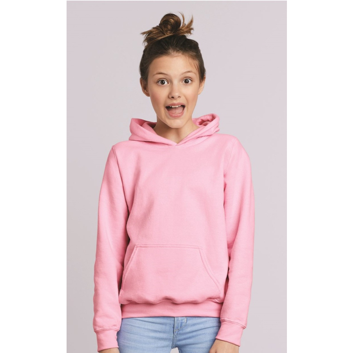 Gildan 18500B Heavy Blend Youth Hooded Sweatshirt Black S