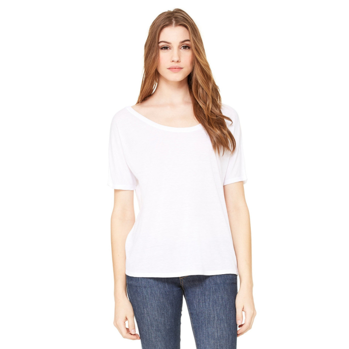 Bella + Canvas 8816 - Ladies' Slouchy Scoop-Neck T-Shirt main product photo