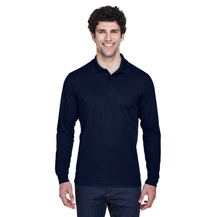 Core 365 88192T - Men's Tall Pinnacle Performance Long-Sleeve Piqu Polo main product photo