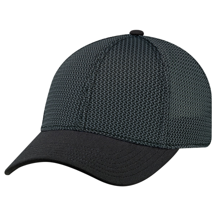 AJM International AC5016 - Deluxe Polyester / Open Mesh 6 Panel Constructed Contour (A-Class, A-Flex) main product photo