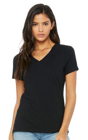 BELLA + CANVAS 6405 - Women’s Relaxed Jersey V-Neck Tee