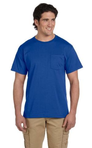 Jerzees 29P -  Adult Dri-Power Active Pocket T-Shirt