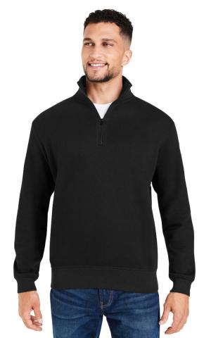 Threadfast  320Q  -  Unisex Ultimate Fleece Quarter-Zip Sweatshirt