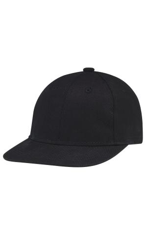 Negi Snapback Hats for Men Black Flat Bill Adjustable Trucker Fitted Baseball Cap 