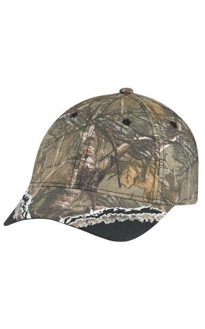 AJM International 6Y123M Realtree XTRA® 6 Panel Constructed Contour (Frayed)
