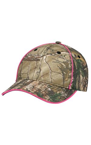 AJM International 6Y499M - Realtree Xtra® :: XTRA® Colors "Snow" 6 Panel Constructed Contour