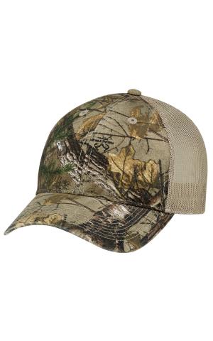 AJM International 6Y837M - Realtree XTRA® 6 Panel Constructed Full-Fit (Mesh Back)