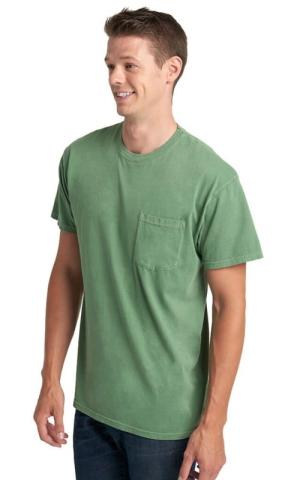 Next Level 7415  -  Adult Inspired Dye Pocket Crew T-Shirt 