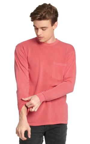 Next Level 7451  -  Inspired Dye Long Sleeve Pocket T-Shirt 
