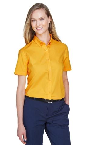 Core 365  78194  -  Ladies' Optimum Short-Sleeve Twill Shirt