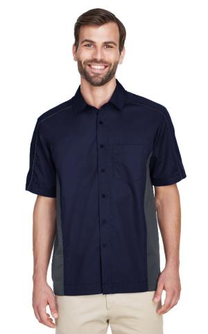 North End  87042  -  Men's Fuse Colorblock Twill Shirt