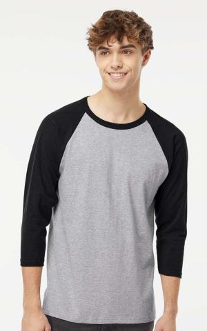 M&O 5540  -  Adult Long Sleeve Baseball T-Shirt