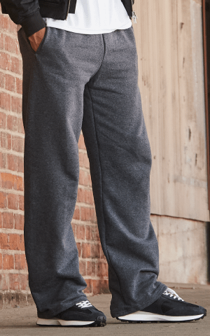 JERZEES 974MPR - NuBlend® Open Bottom Sweatpants with Pockets