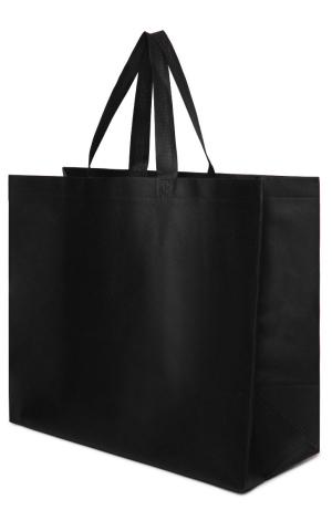 IDEAL ID1815-  Spacious REUSABLE  Non Woven Shopping  Grocery Totes Bags  Eco-friendly Packing Bag for Party, School, Gift , Promotional event etc. 18x15x7.5"